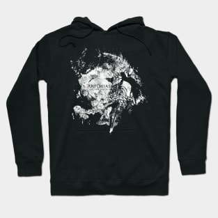 Abyss Splatter (White) Hoodie